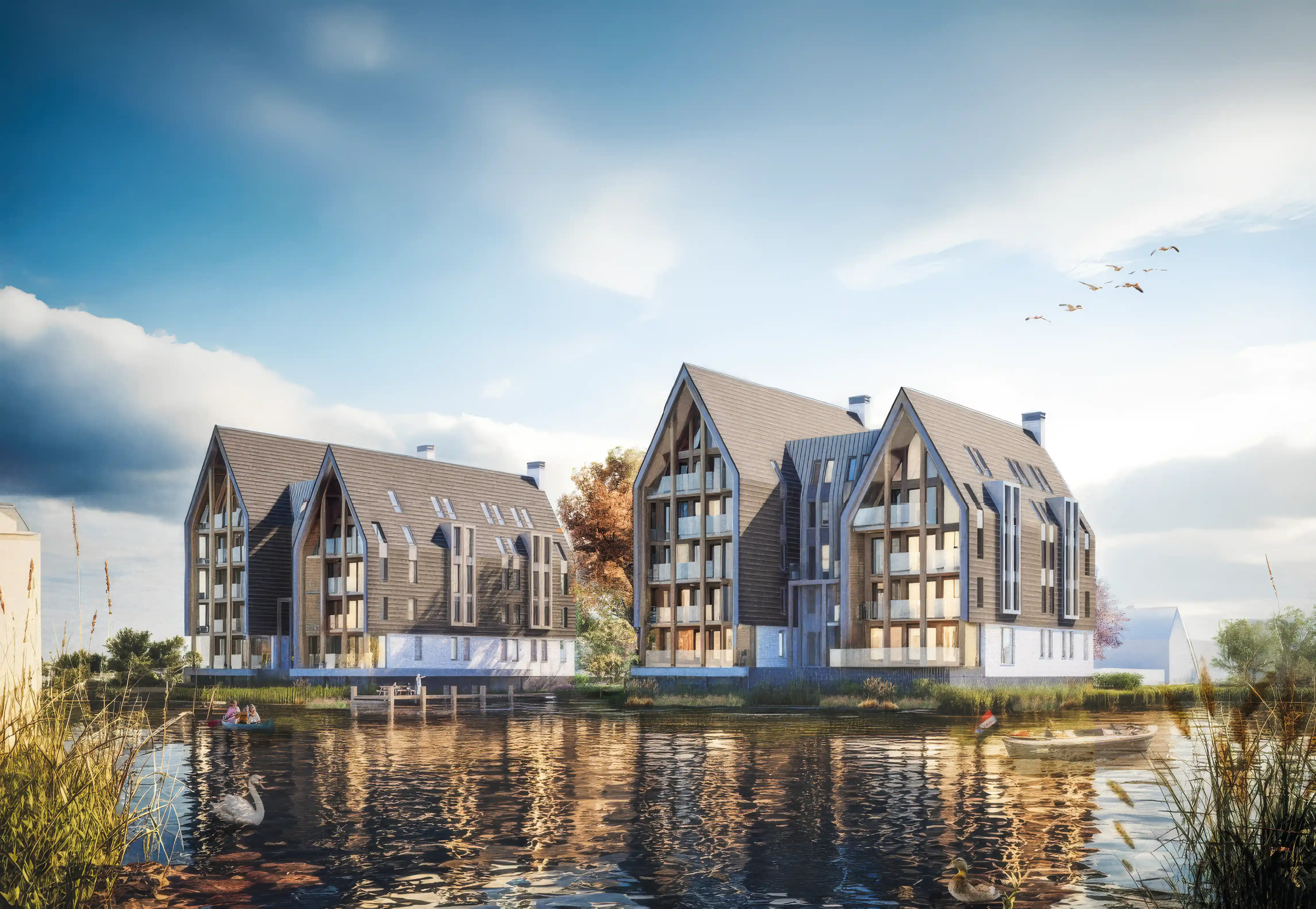 Wonen aan het water